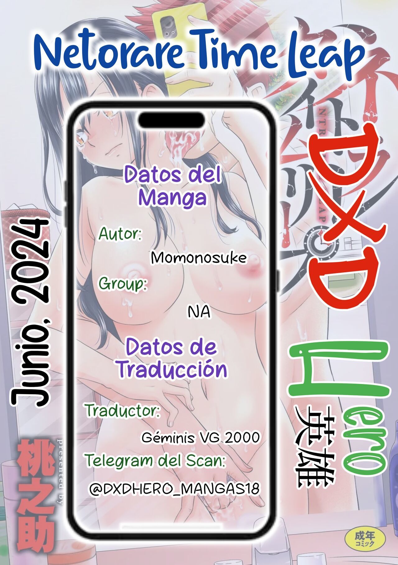 [Momonosuke] Netorare Time Leap Ch. 7  [Spanish] [ ᗞメᗞ Ⲏⲉⲅⲟ  英雄] [Digital]