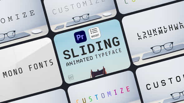 Sliding Animated Typeface - VideoHive 45840454