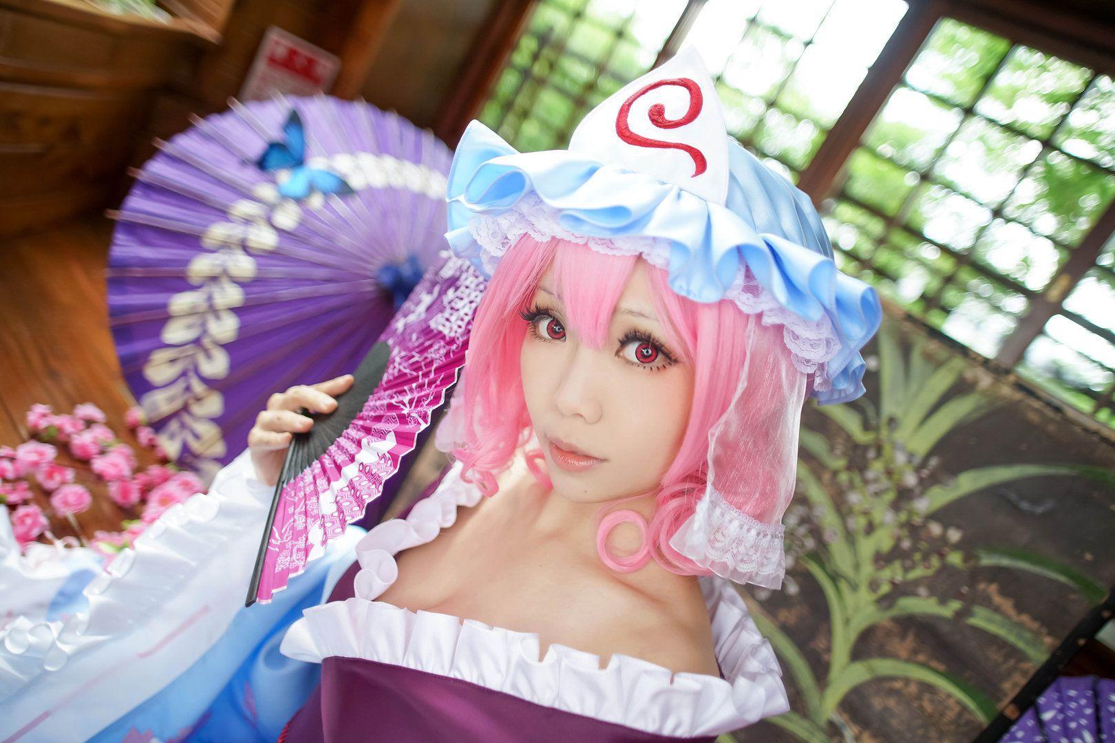 Ely 《東方Project》Saigyouji Yuyuko(西行寺幽々子) 写真集(2)