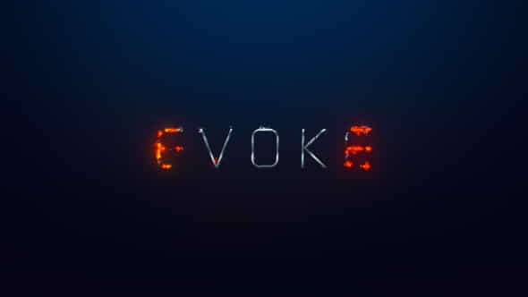 Evoke Logo Title Reveal - VideoHive 31860689
