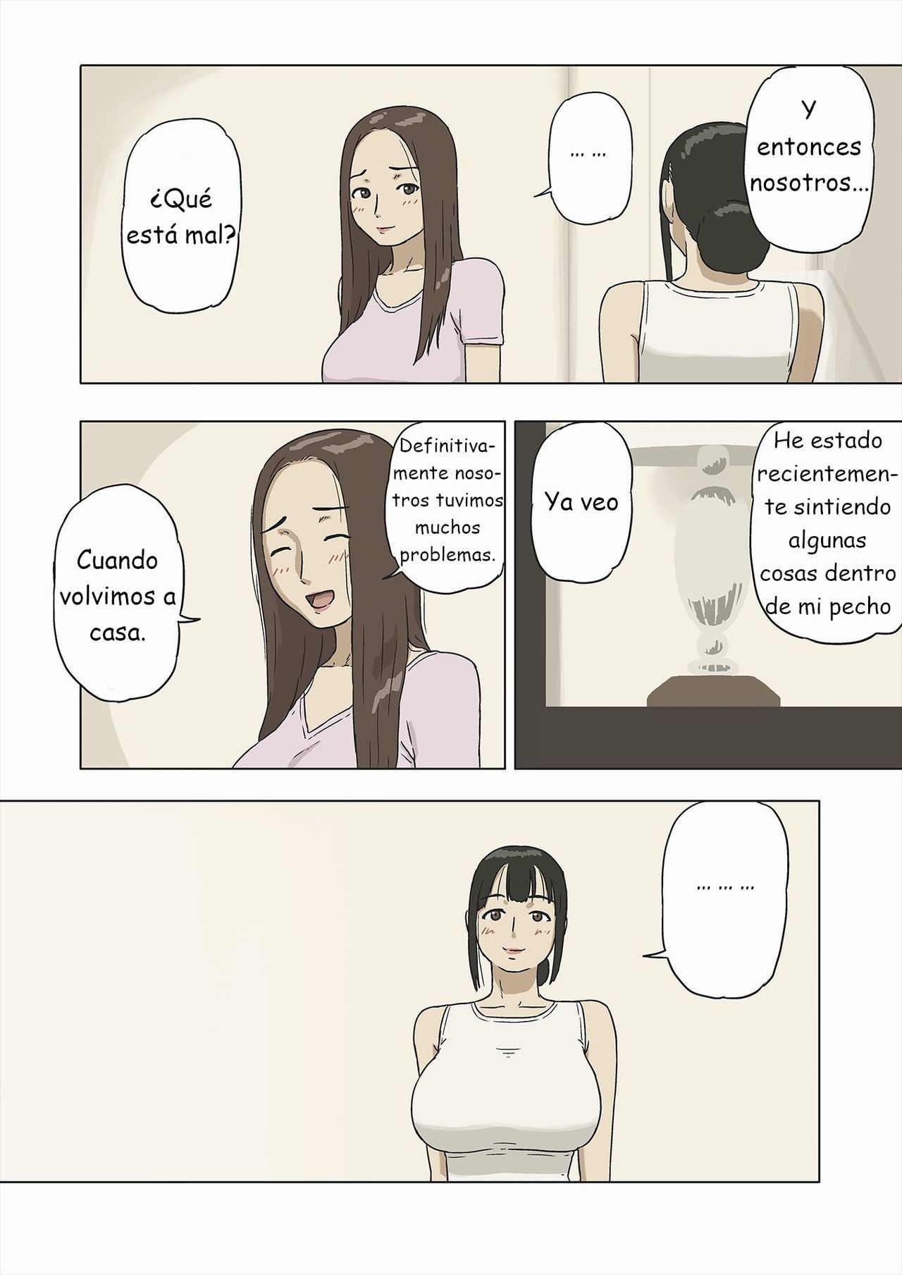 [Izayoi no Kiki] Share 2 Kaa-san tte Muriyari Saretari Suru no Suki na no  Share 2 ¿A mamá le gusta que la cojan contra su voluntad [Spanish] [Black Adam]