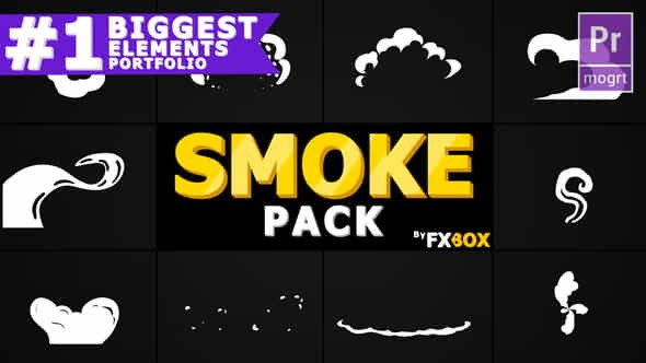2D FX SMOKE Elements | - VideoHive 22679907