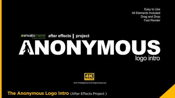 The Anonymous Logo - VideoHive 23579534