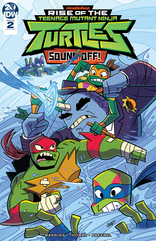 Rise of the Teenage Mutant Ninja Turtles - Sound Off! #1-3 (2019) Complete