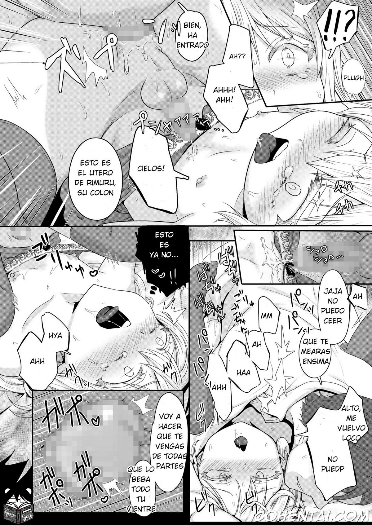 Ecchi na Rimuru-sama no Matome! (Tensei Shitara Slime Datta Ken) xxx comics manga porno doujin hentai español sexo 