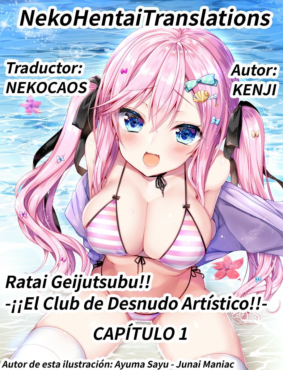 Ratai Geijutsubu!! El Club de Desnudo Artistico!! CAPITULO 1 - 35