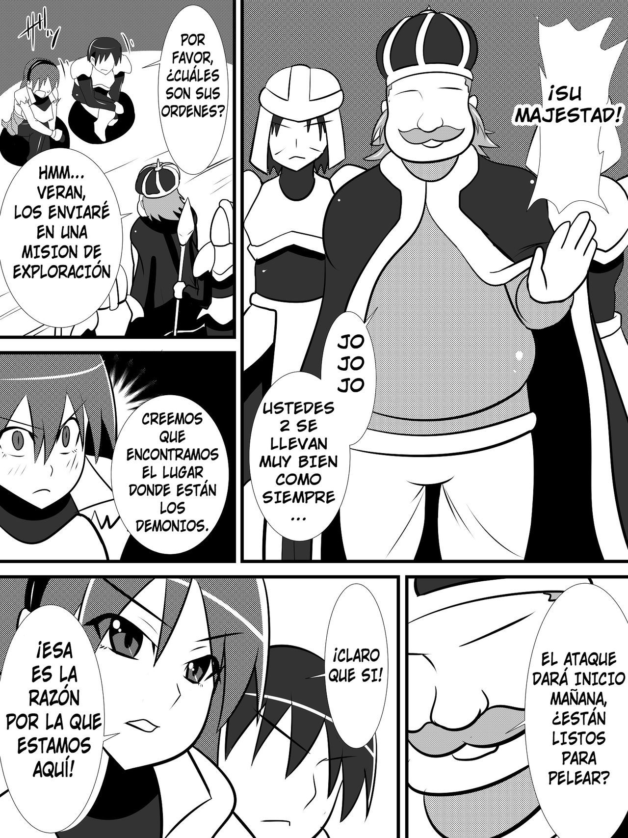 [Haneinu] Osananajimi no Onna Kishi ga Oujo ni Naru Made Zenpen [Yumrod] [Spanish]