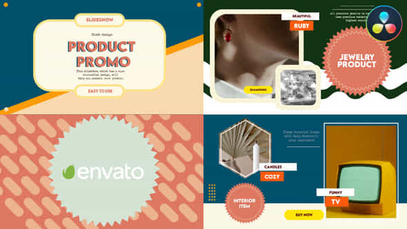 Sale Product Promo Slideshow For Davinci Resolve - VideoHive 51838671