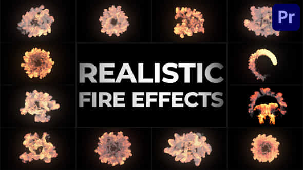 Realistic Fire Effects - VideoHive 46921433