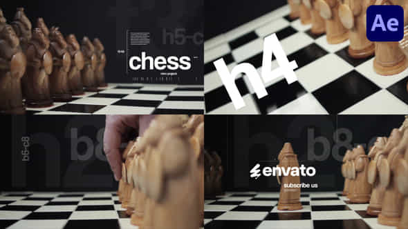 Chess Intro For After Effects - VideoHive 57376418