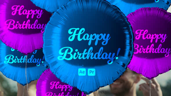 Balloons Transitions - VideoHive 47603922