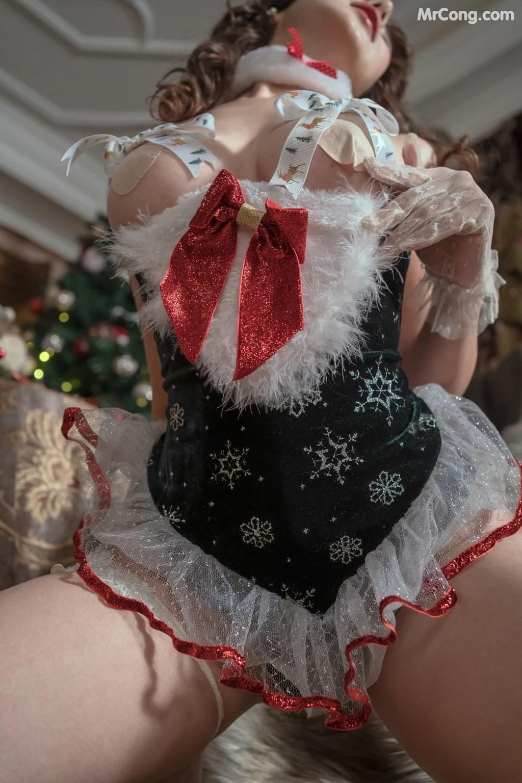 Coser@云溪溪 (Yunx1x1) Vol.019: 圣诞女郎 (45 photos )(33)