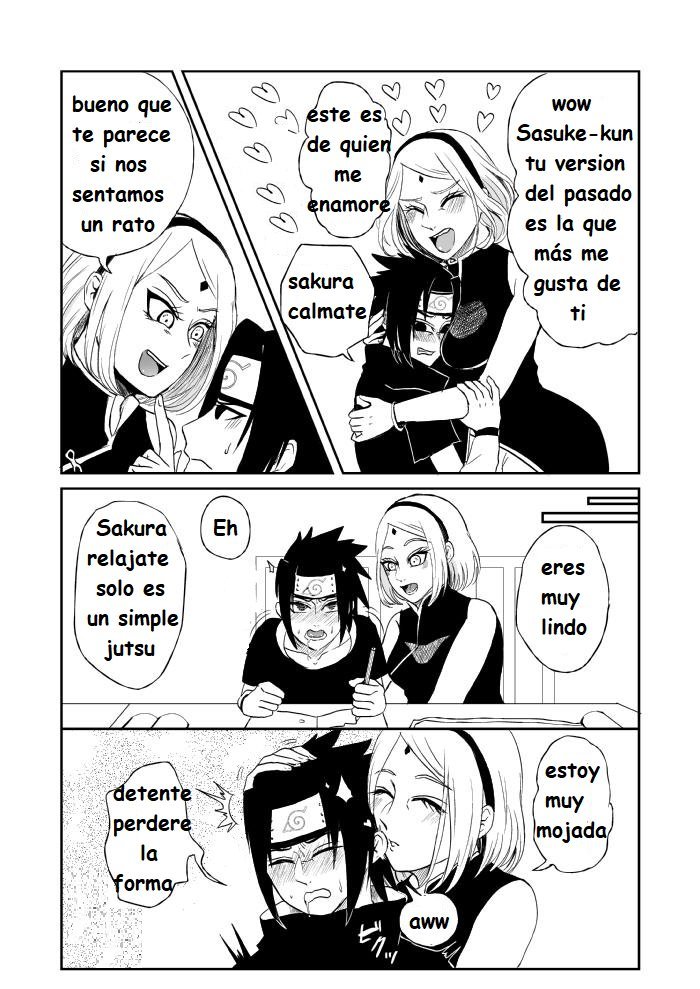 El Joven Sasuke y La Adulta Sakura - 27