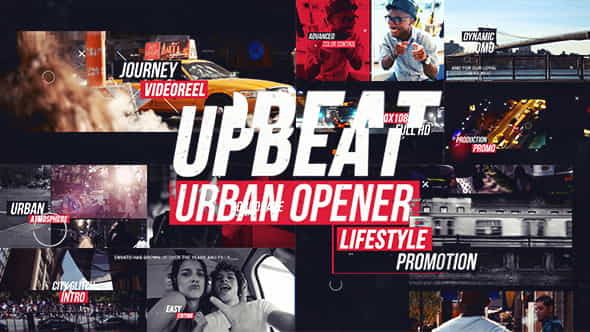 Upbeat Dynamic Urban Opener - VideoHive 17462758