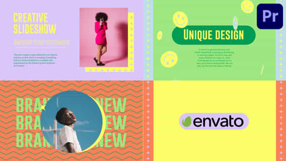 Abstract Modern Slideshow For Premiere Pro - VideoHive 51636565