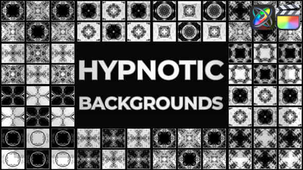 Hypnotic Backgrounds - VideoHive 47595082