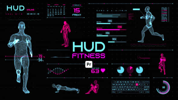 HUD Fitness - VideoHive 44688128