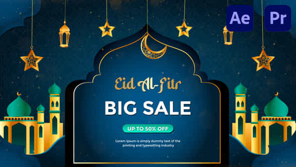 Eid Sale Intro - VideoHive 56939528