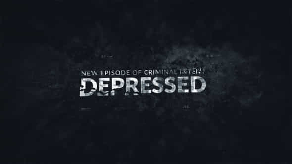 Depressed Dramafilm Credits - VideoHive 20708384