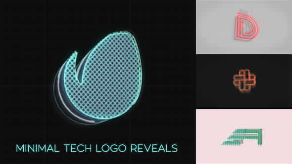 Minimal Tech Logo Reveals - VideoHive 19792269