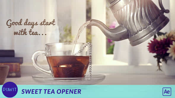 Sweet Tea Opener - VideoHive 41499118