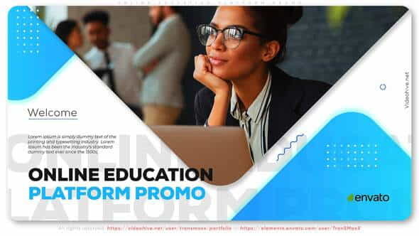 Online Education Platform Promo - VideoHive 27822446