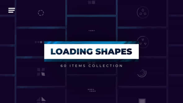 60 Loading Shapes - VideoHive 49981513