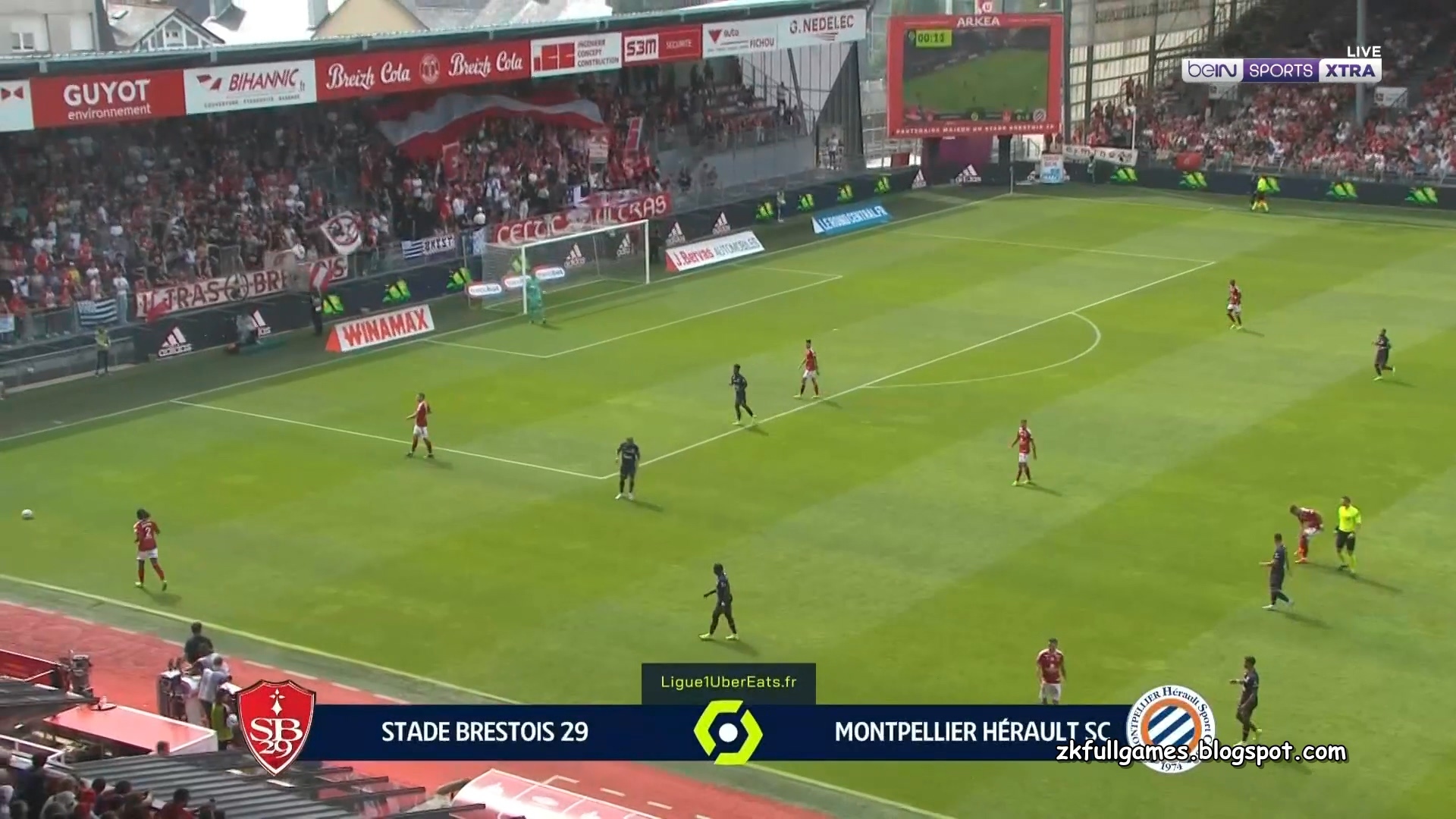 FUTBOL: Ligue 1 22/23 - Matchday 04 - Stade Brest vs Montpellier HSC