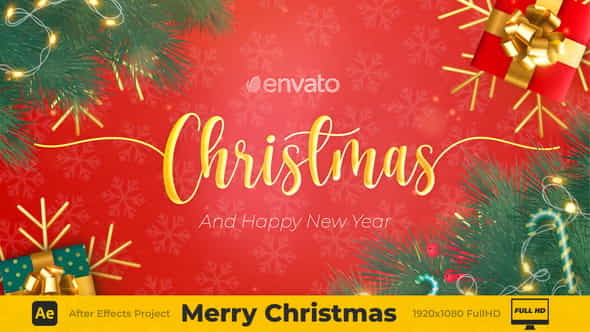 Merry Christmas | - VideoHive 42203631