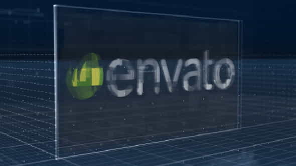 Holographic Corporate Logo Reveal - VideoHive 11043326