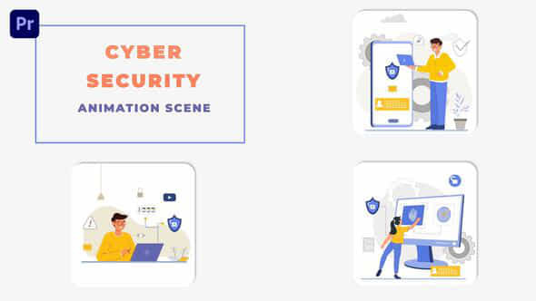 Cyber Security Premiere - VideoHive 44141508