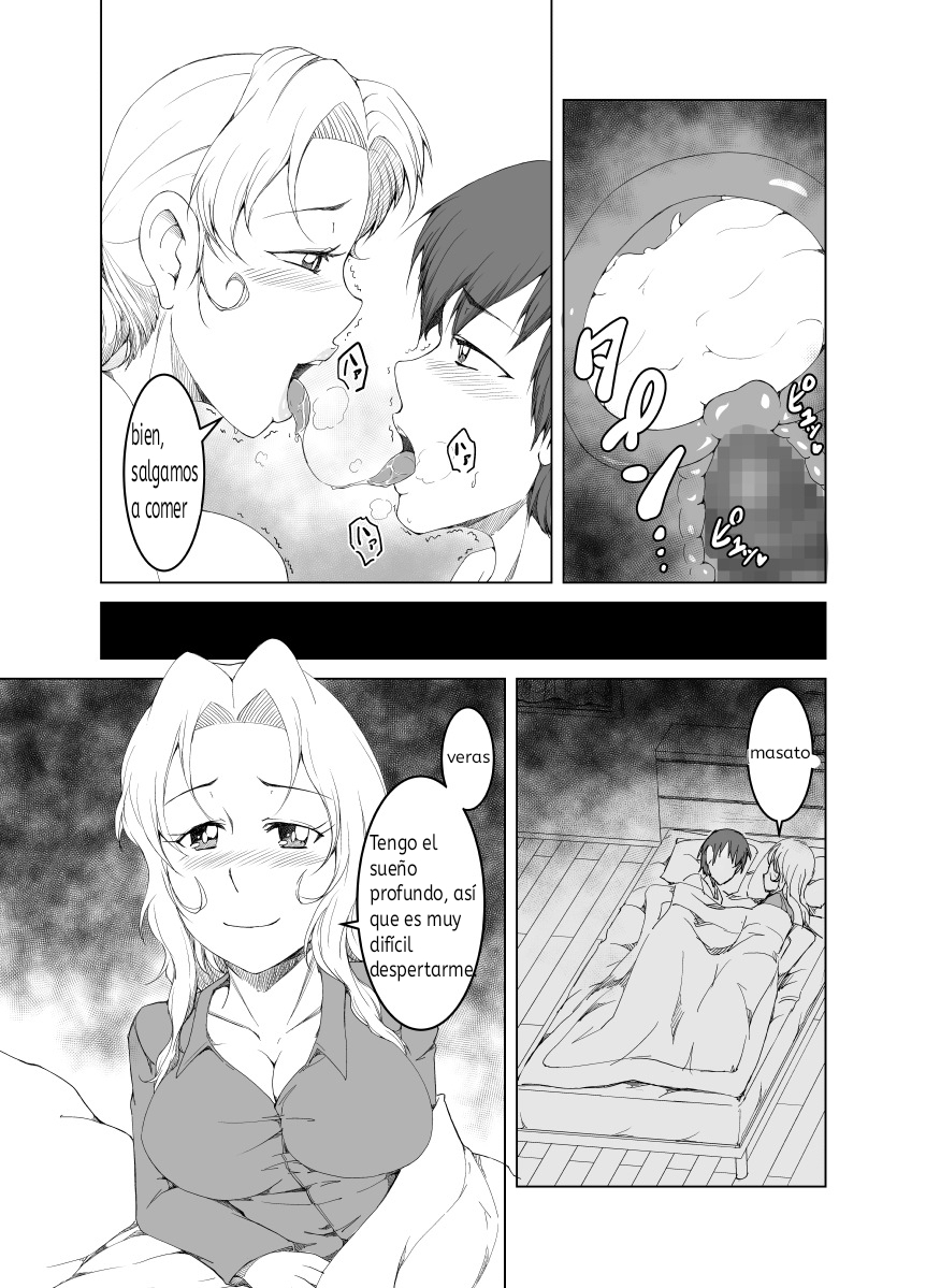 [Yanonoshiya (Yanonoshin)] Gibo wa Nanika o Kitai Shite Iru  Step Mother Expect Something [Spanish] [MOMFORT]