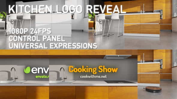 Kitchen Logo Reveal - VideoHive 34164849