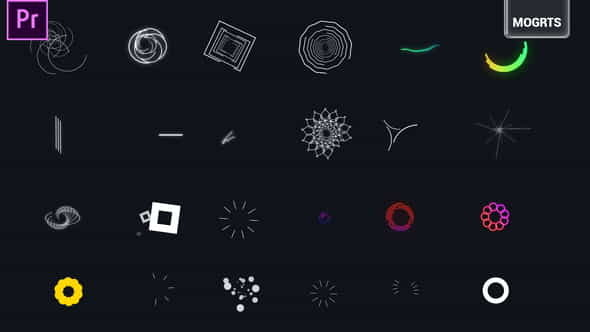 MoGraph Elements Pack | 4K - VideoHive 33601914