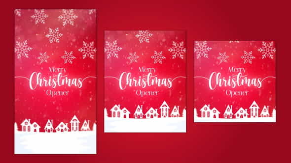 Christmas Intro 3in1 - VideoHive 42134355