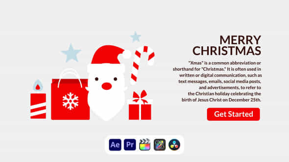 Xmas Design Concept - VideoHive 50691793