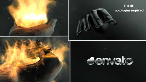 Hand Logo Reveal - VideoHive 20689506