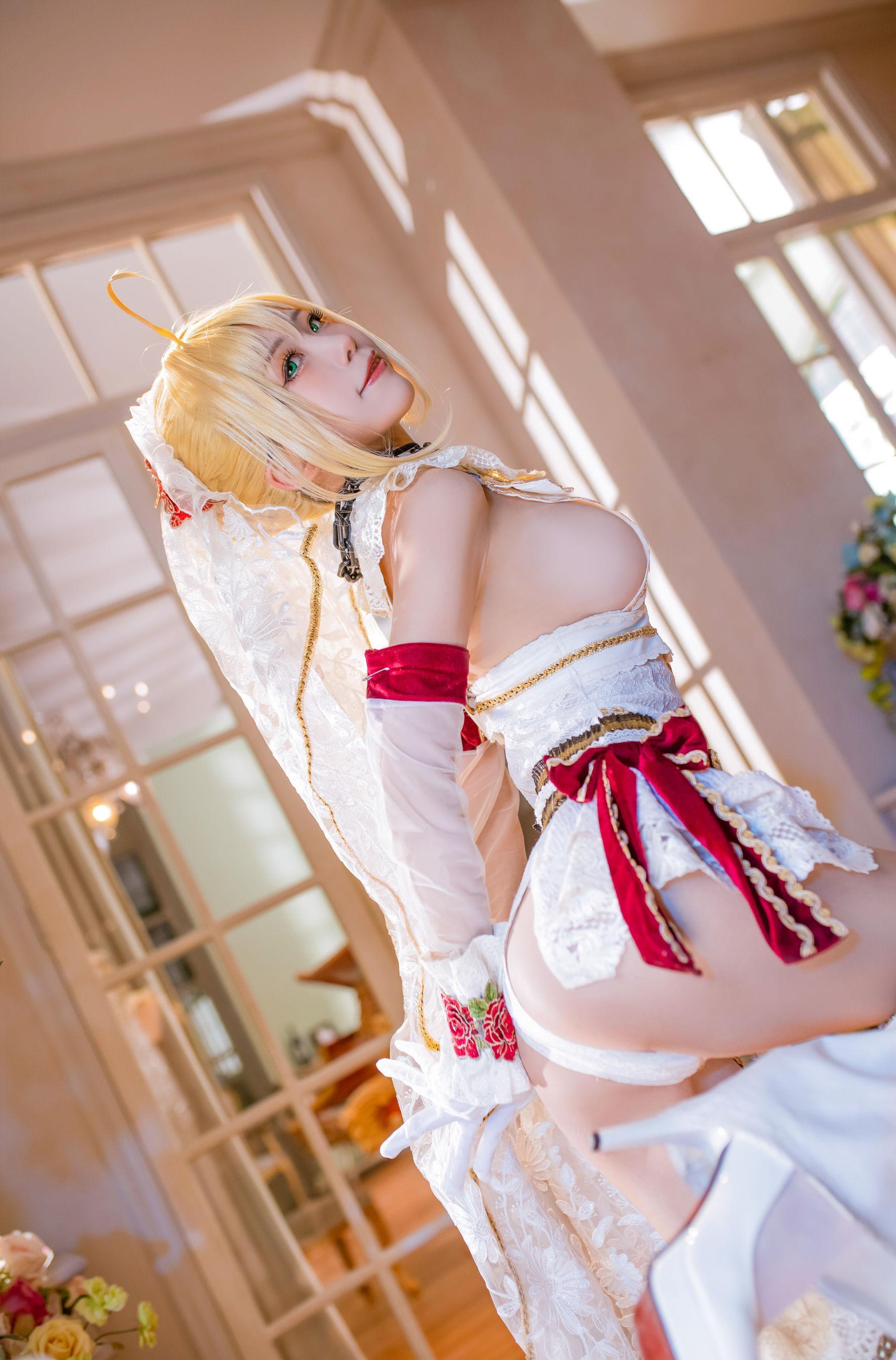 [Cosplay] 水淼aqua – 尼禄x玉藻前(57)