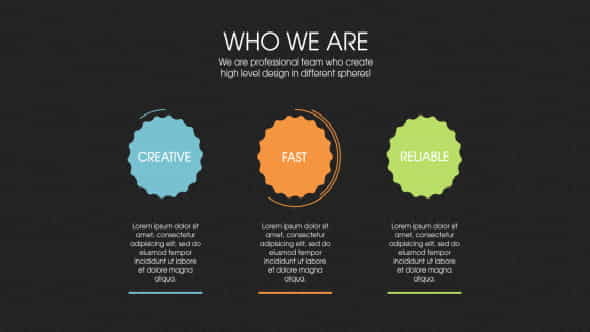 Design Agency Infographics - VideoHive 9055666