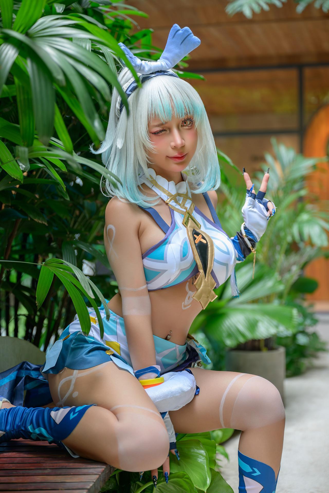 Cosplay Umeko.J – 原神 – 玛拉妮(7)