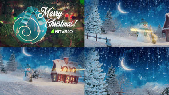 Christmas Greetings Card - VideoHive 35135989