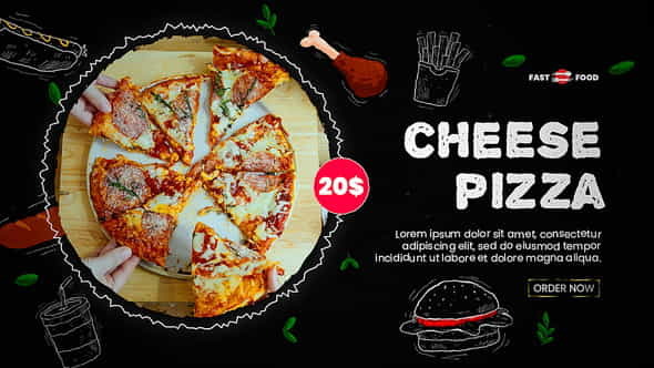 Food Menu Promo - VideoHive 34487081