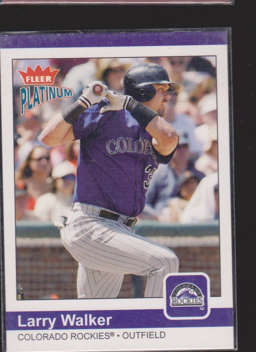 Larry Walker Cards Inserts Vintage Premium Collection LOOK - Picture 122 of 125