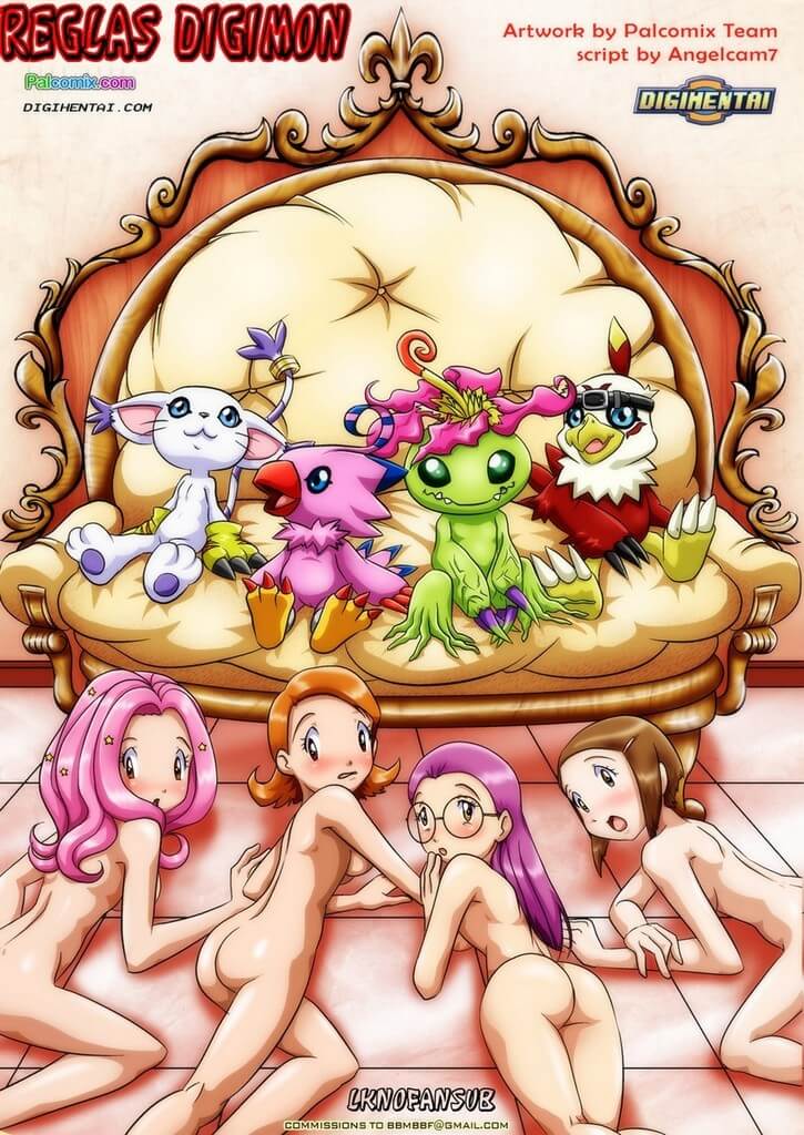 Reglas Digimon 1 Comic Porno - 0