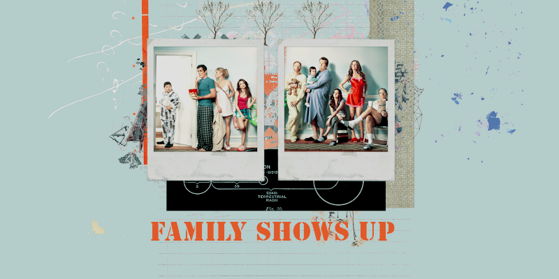 Family shows up