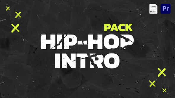 Hip-Hop Intro Pack - VideoHive 43264096