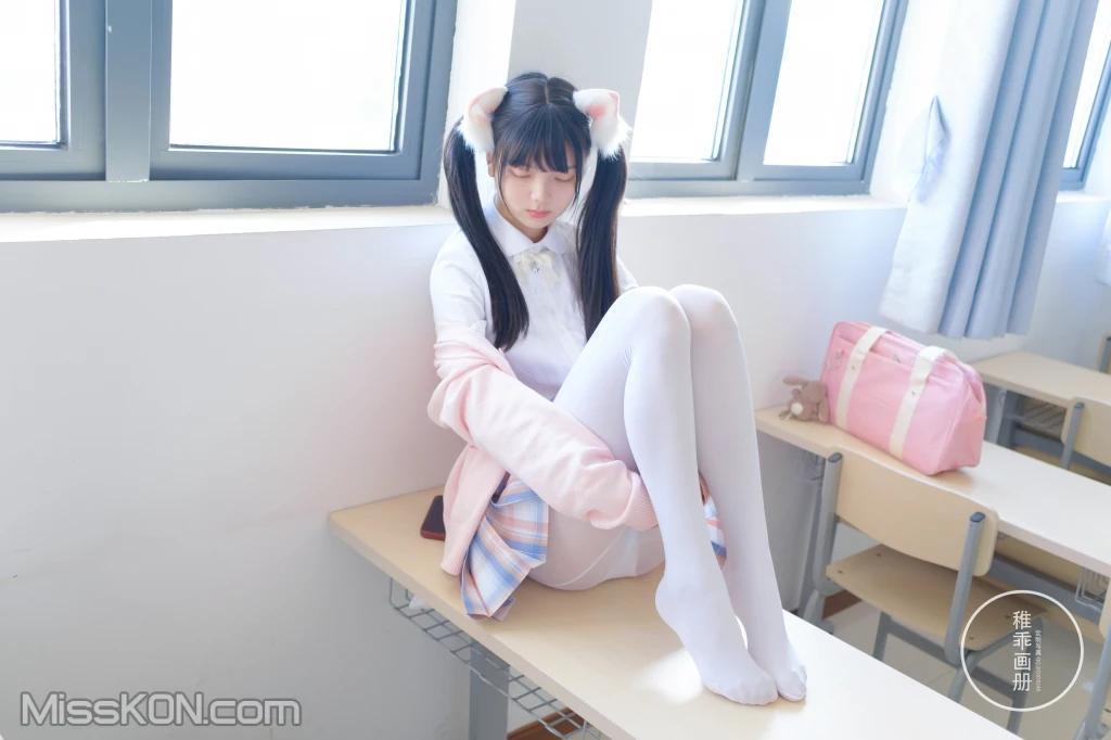 Coser@稚乖画册: 晴空04 夜夜 80d 白丝jk (63 photos )(50)