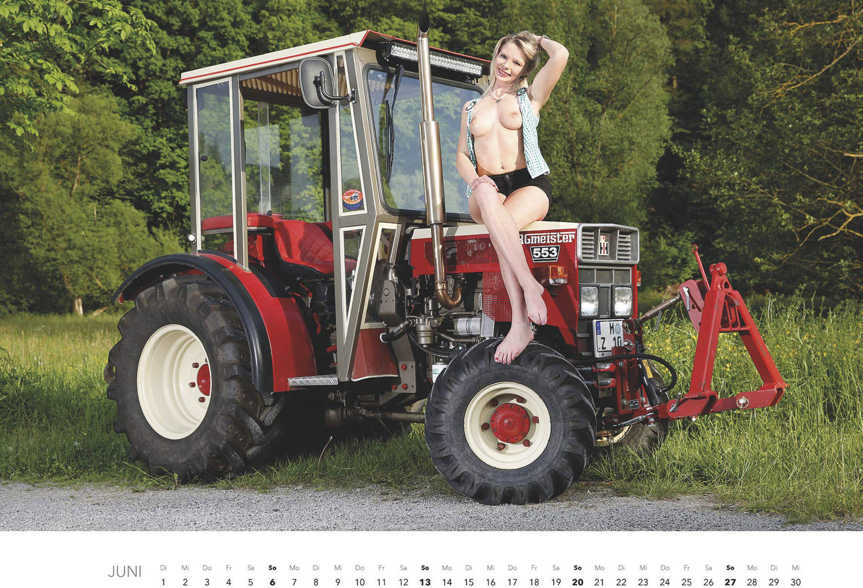 Jungbauerntraume 2021 kalender Эротический календарь -Мечты молодых фермеров 2021- / июнь