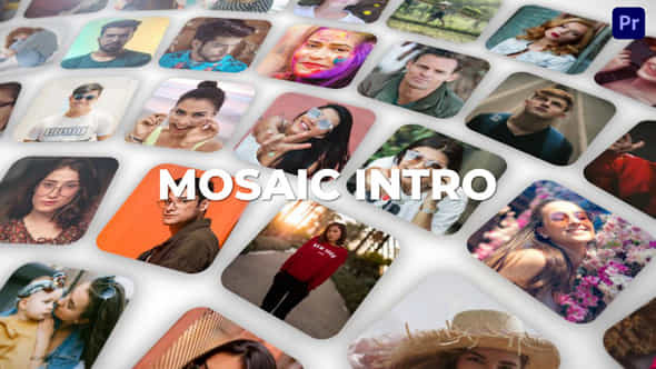 Mosaic Intro - VideoHive 48200754