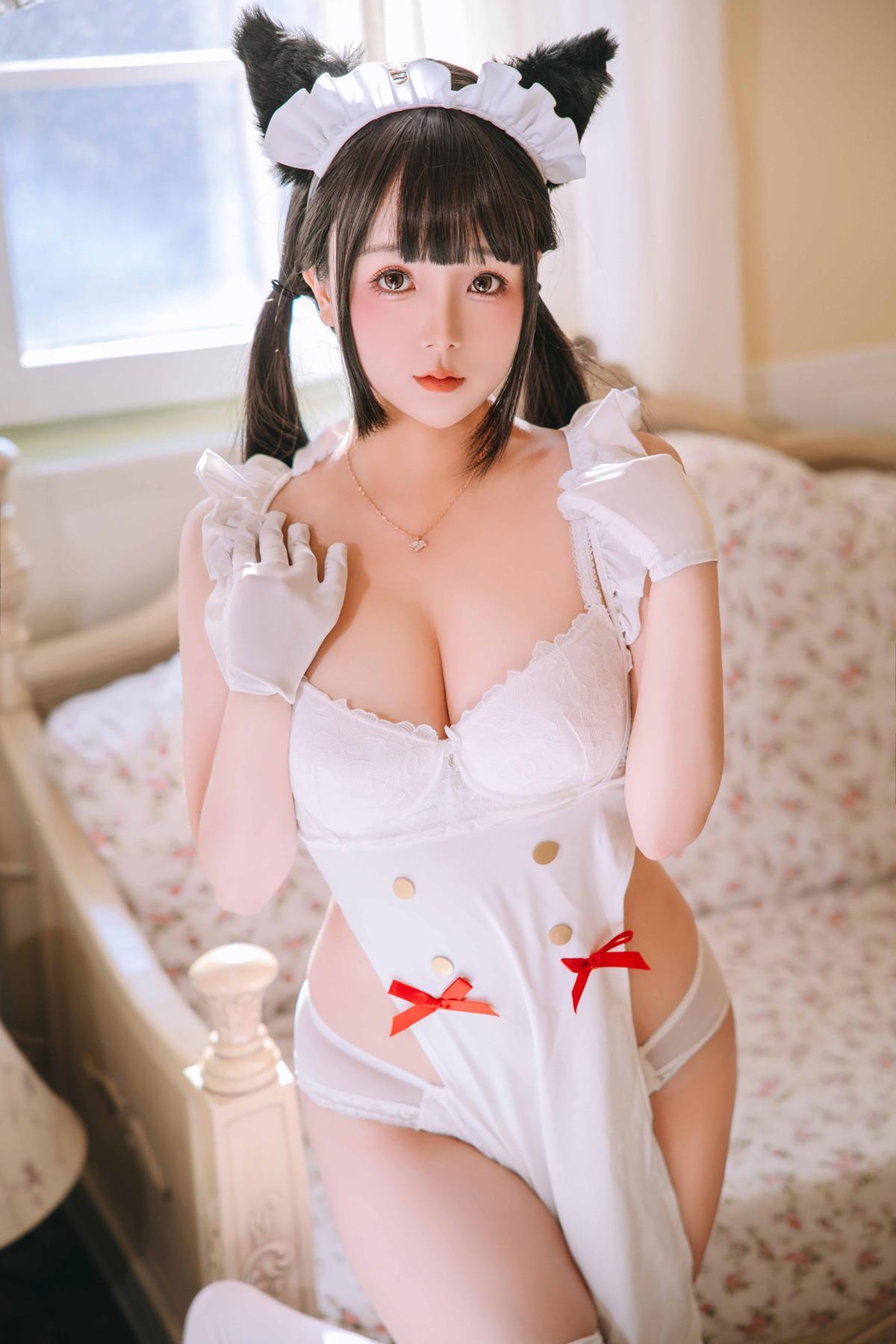 Cosplay Rinaijiao日奈娇 猫娘女仆 Set.01(24)